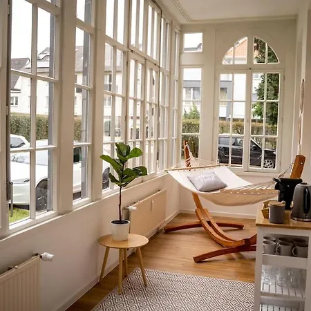 Apartament I 100m Kurpark I Wintergarten Boxspringbett I Netflix